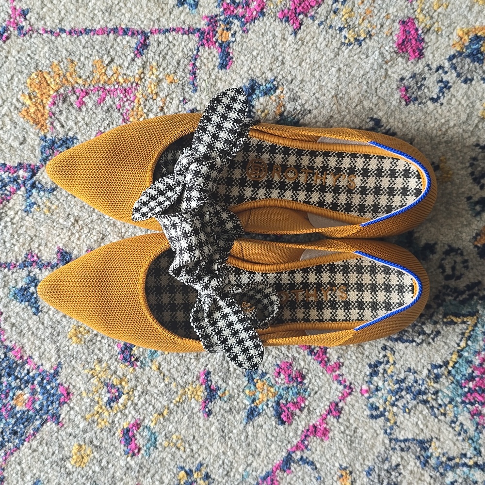 Rothy's Mary Jane Pointed Flat